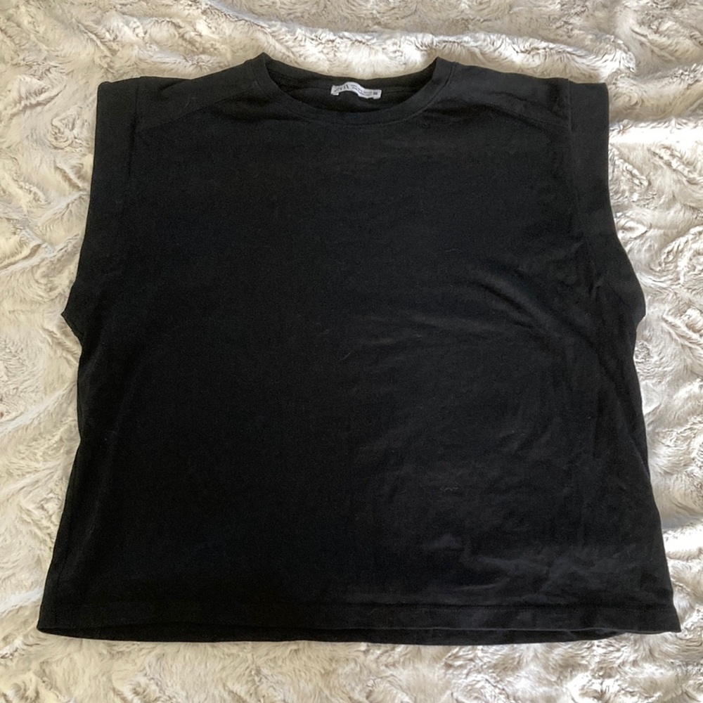Zara Black Tee